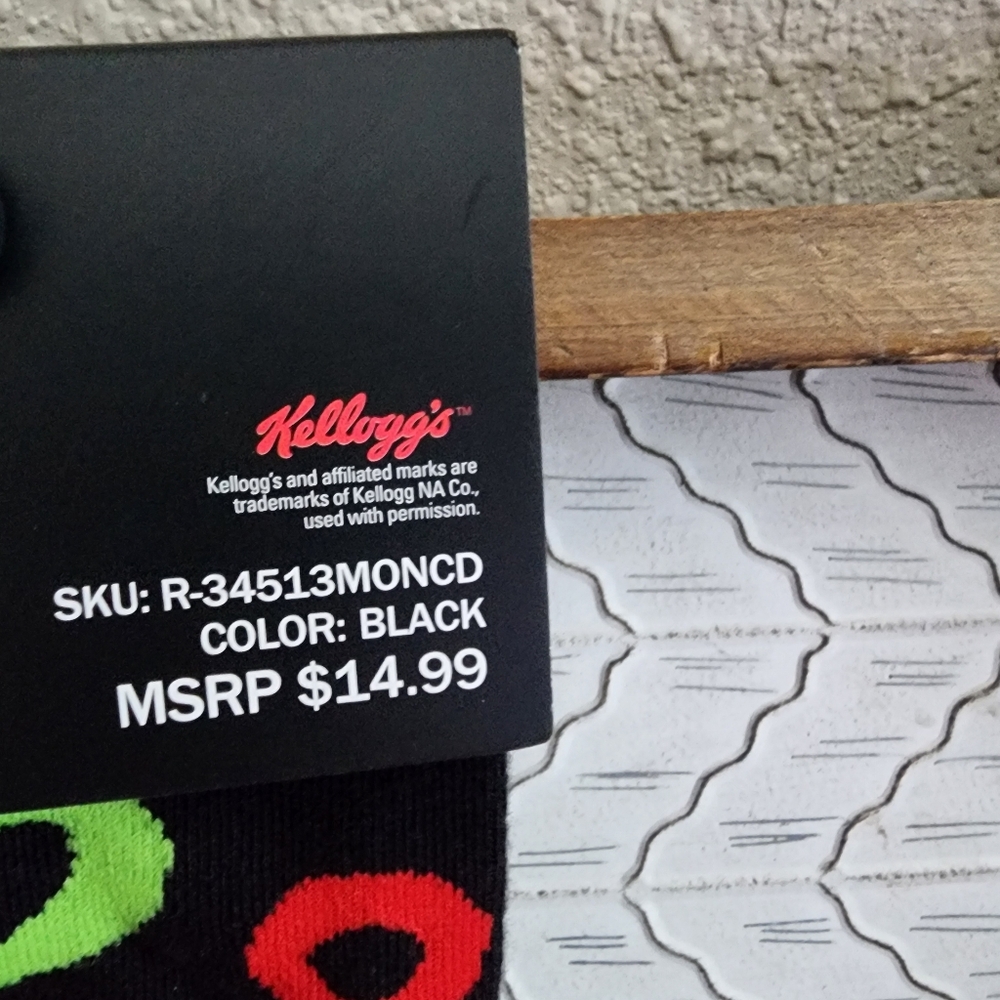 NWT Odd Sox Froot Loops Over the Calf Socks - Picture 4 of 4
